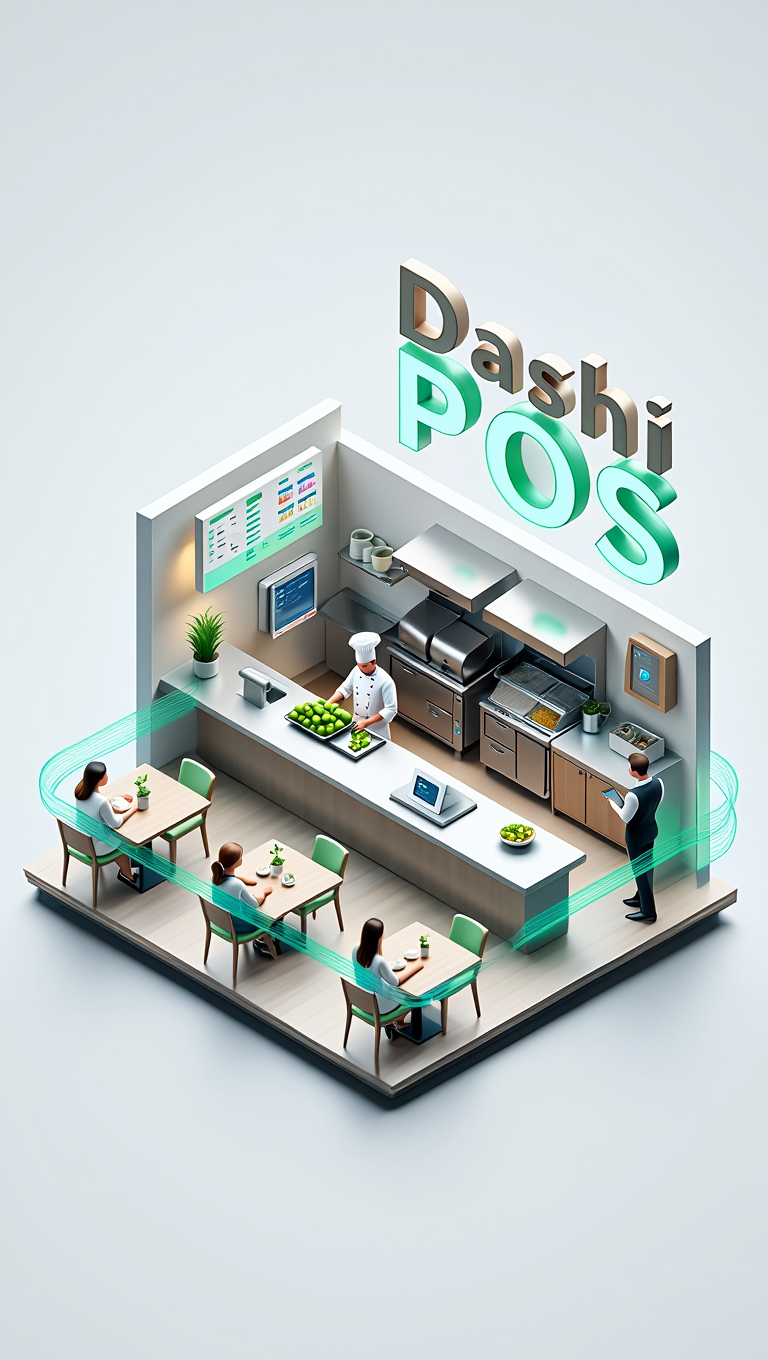 Isometric Restaurant View